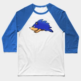 Blue Hedgehog Baseball T-Shirt